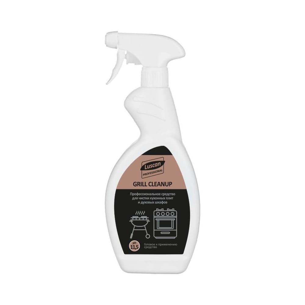 Профхим от пригаров Luscan Professional grill cleanup щелочной, для чистки гриля, 0.5 л 1850879