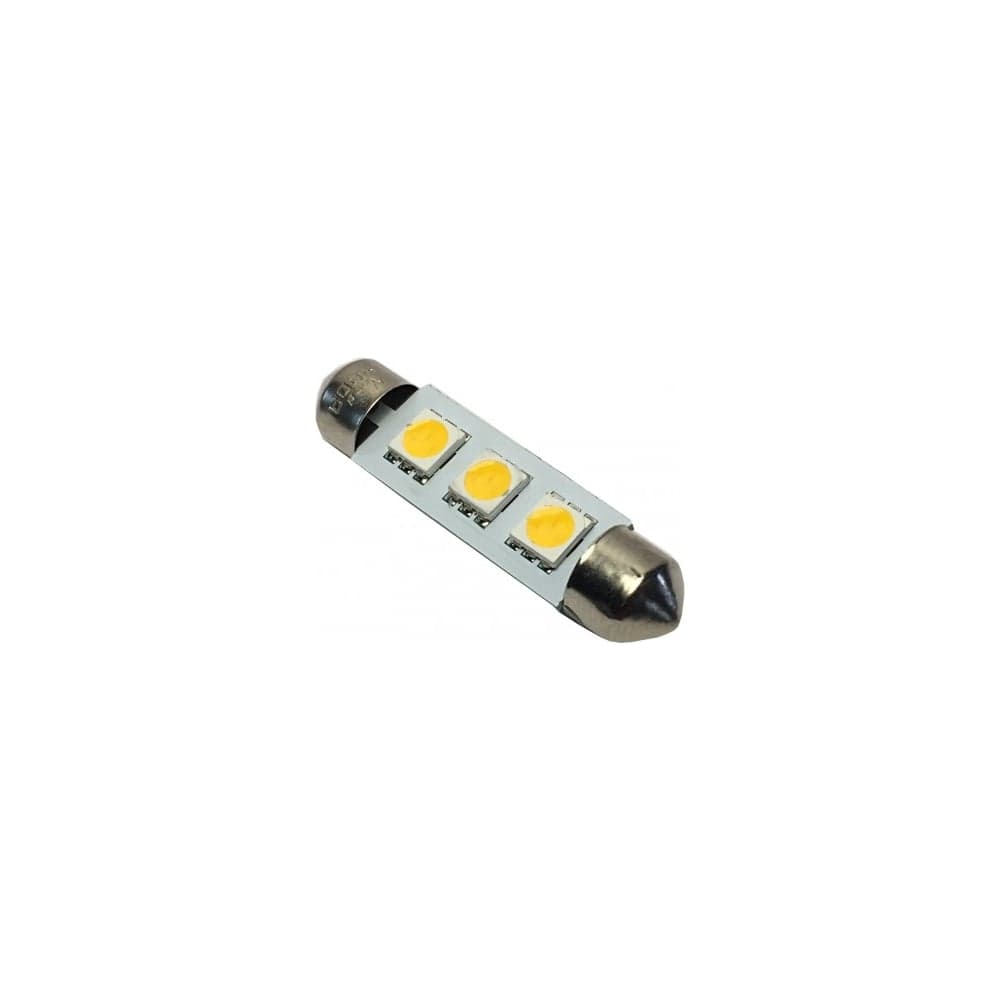 Светодиод Nord-Yada 24 В, T11x36-S8.5 (3SMD size 5050), C5W, белый, 0.48 Вт, 12 Лм, 2 шт. в 1 уп. 902872