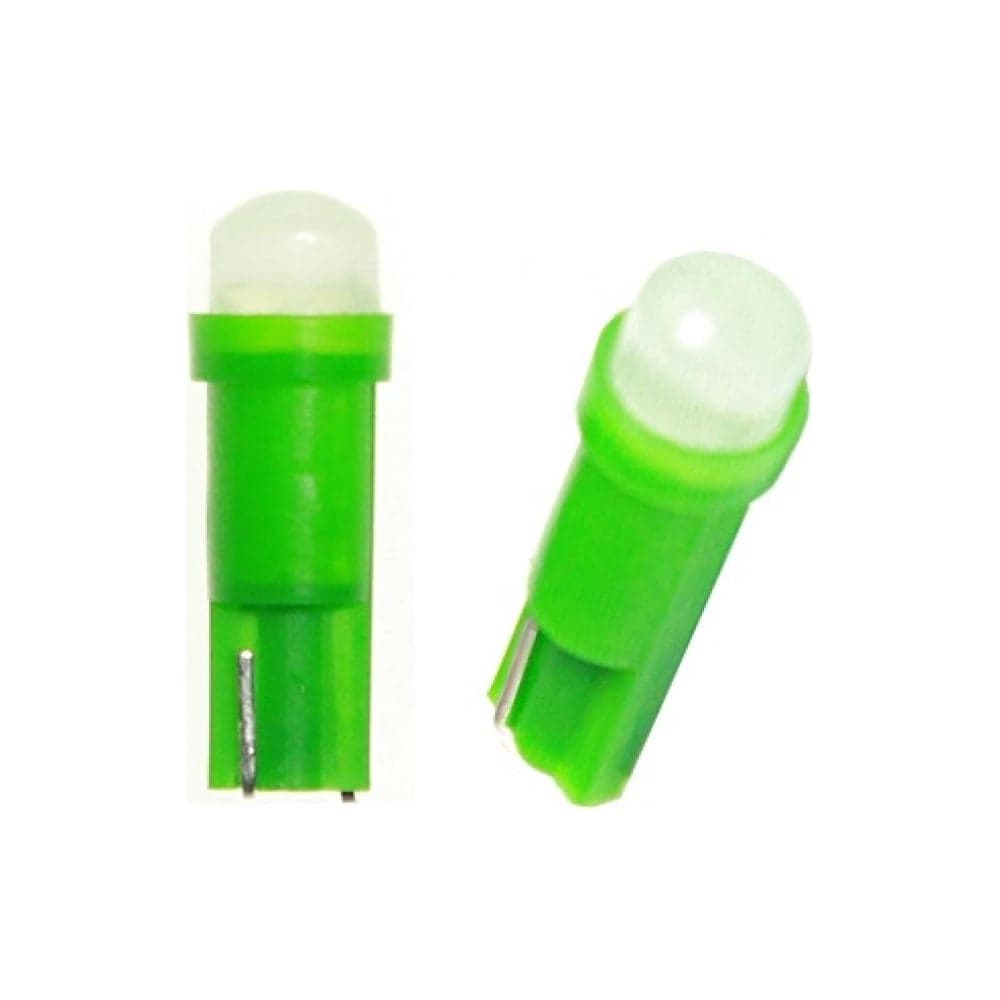 Светодиод Nord-Yada 24 В, T5-01 (1LED) COB W1.2W Base:W2.0-4.6d зеленый 2 шт. в 1 уп. 907087