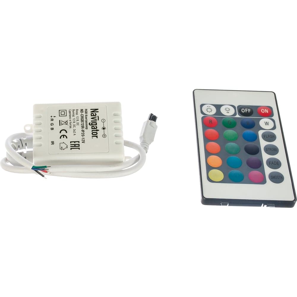 Контроллер Navigator ND-CRGB72IR-IP20-12В 4670004714768 71476