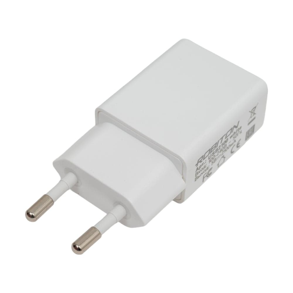 Блок питания Robiton USB2100 white BL1 13814