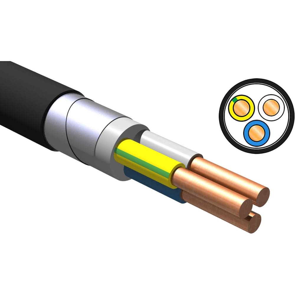 Кабель NVO вбшвнг(а) ls 3x1,5 гост (20 метров) NVO-KPP-VBSHVNG-LS-315-20