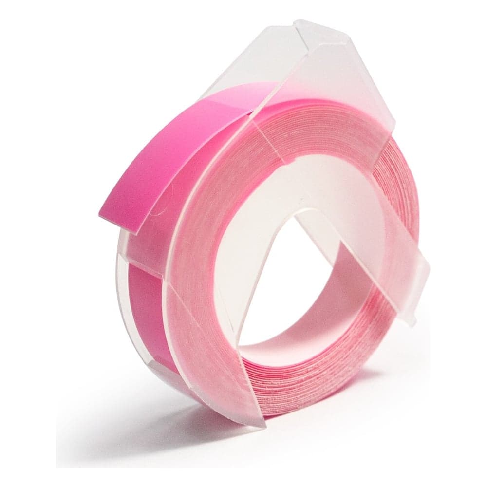 Лента Vell 5238-f03 9 мм, 3 м, ярко-розовая, для Alpha и Dymo Omega 1350553