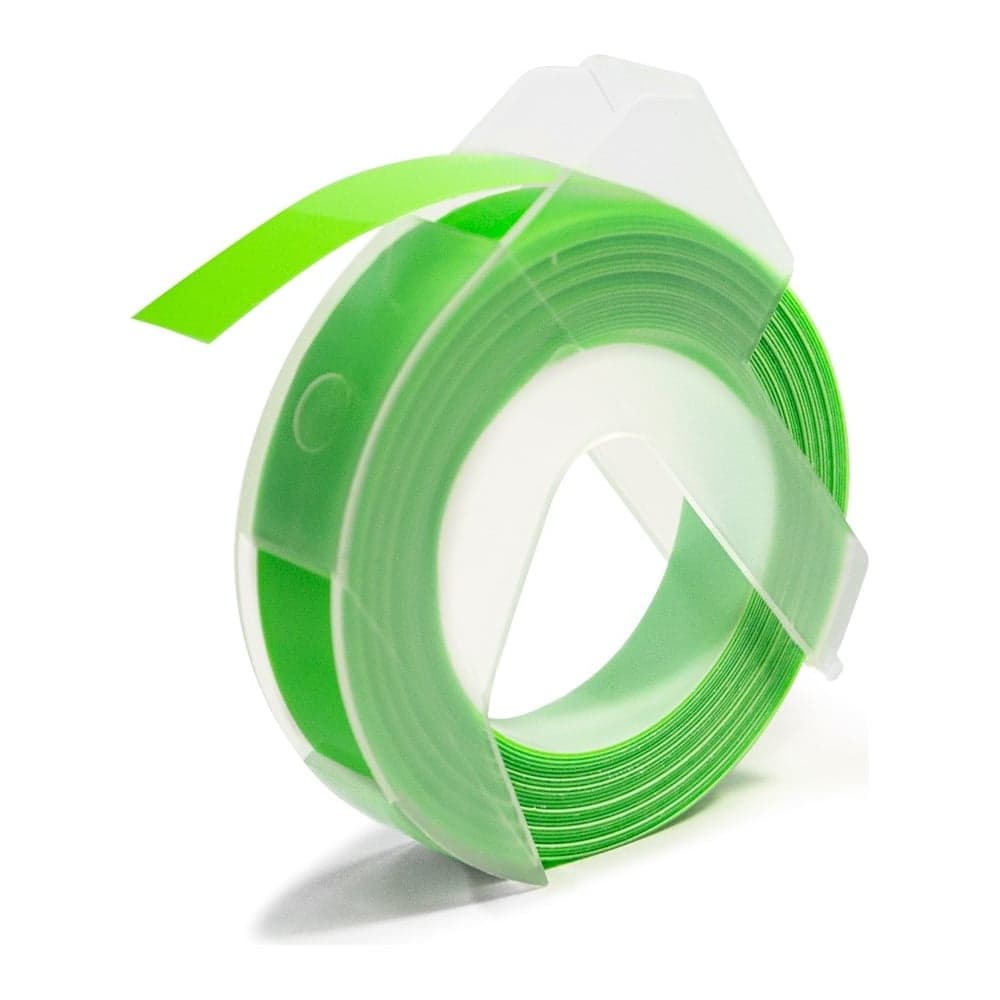 Лента Vell 5238-f05 9 мм, 3 м, ярко-зеленый, для Alpha и Dymo Omega 1350555