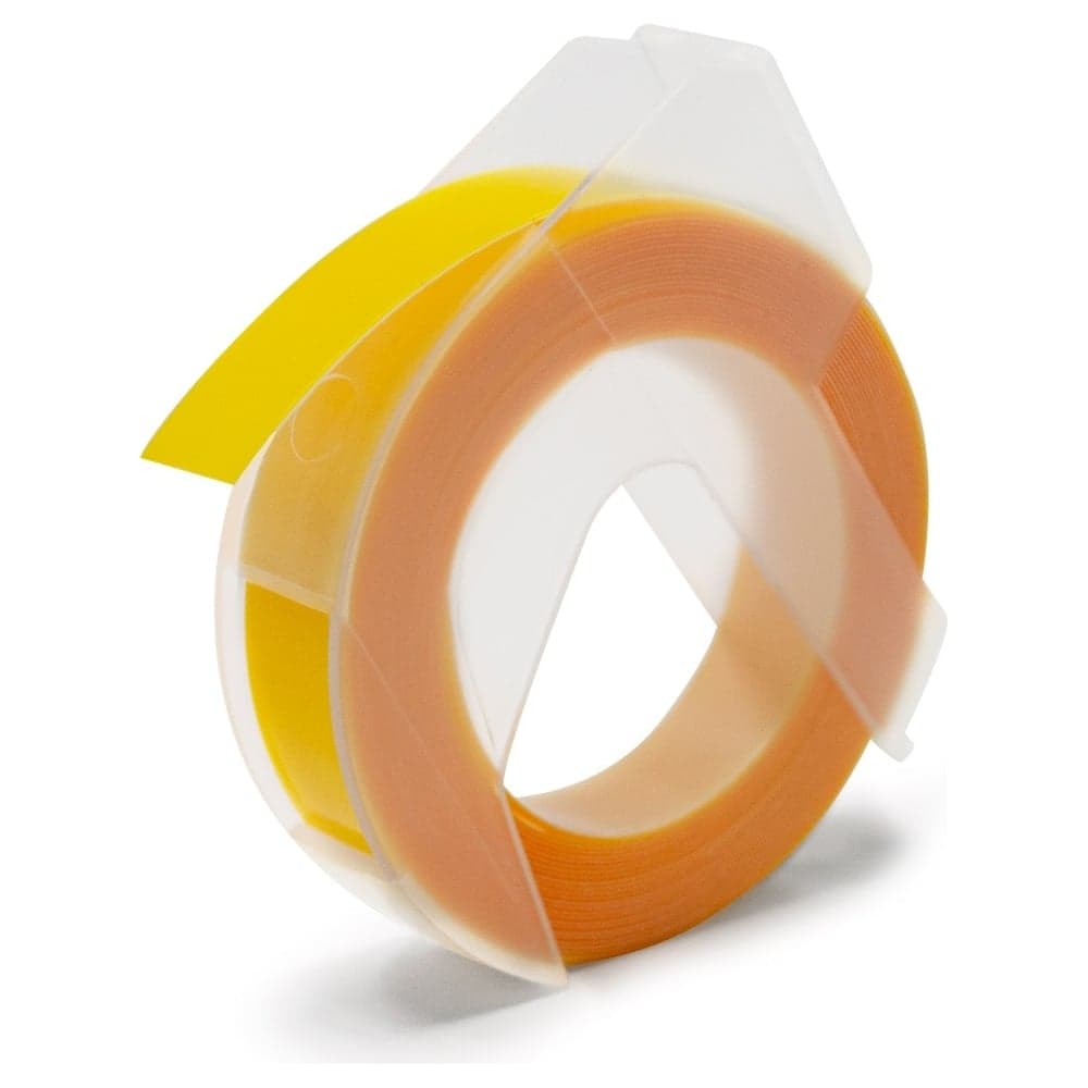 Лента Vell 5238-y07 9 мм, 3 м, желтая, для Alpha и Dymo Omega 1350546