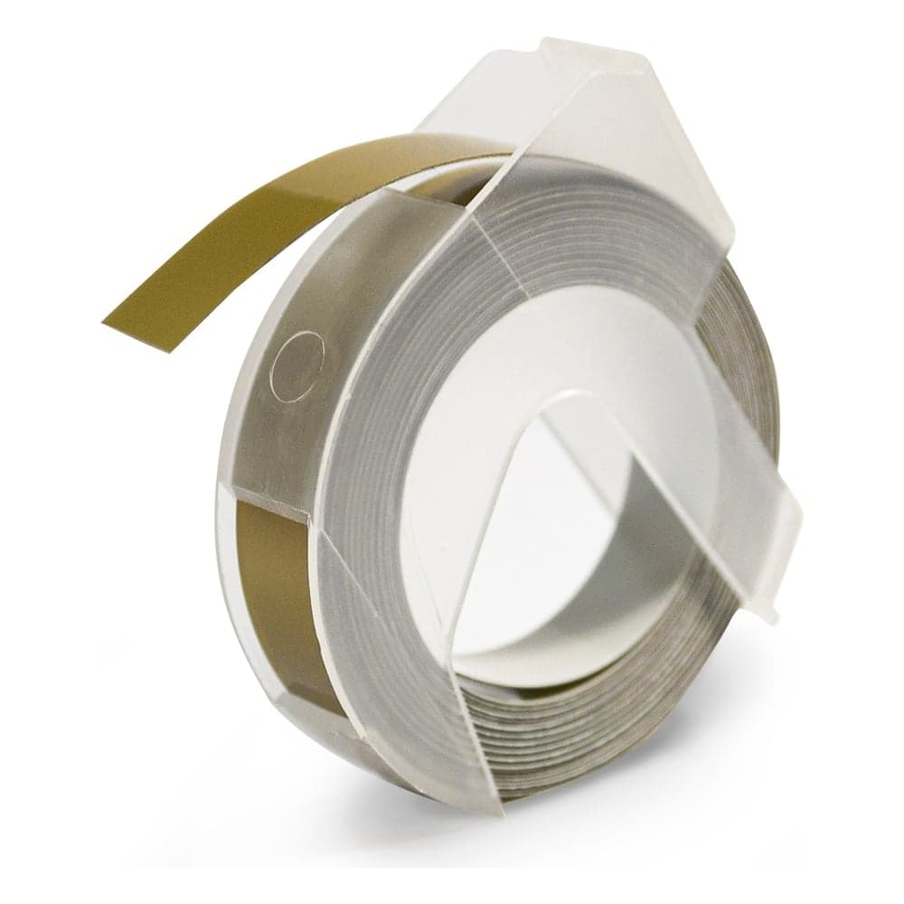 Лента Vell 5238-c08 9 мм, 3 м, золотистая, для Alpha и Dymo Omega 1350548