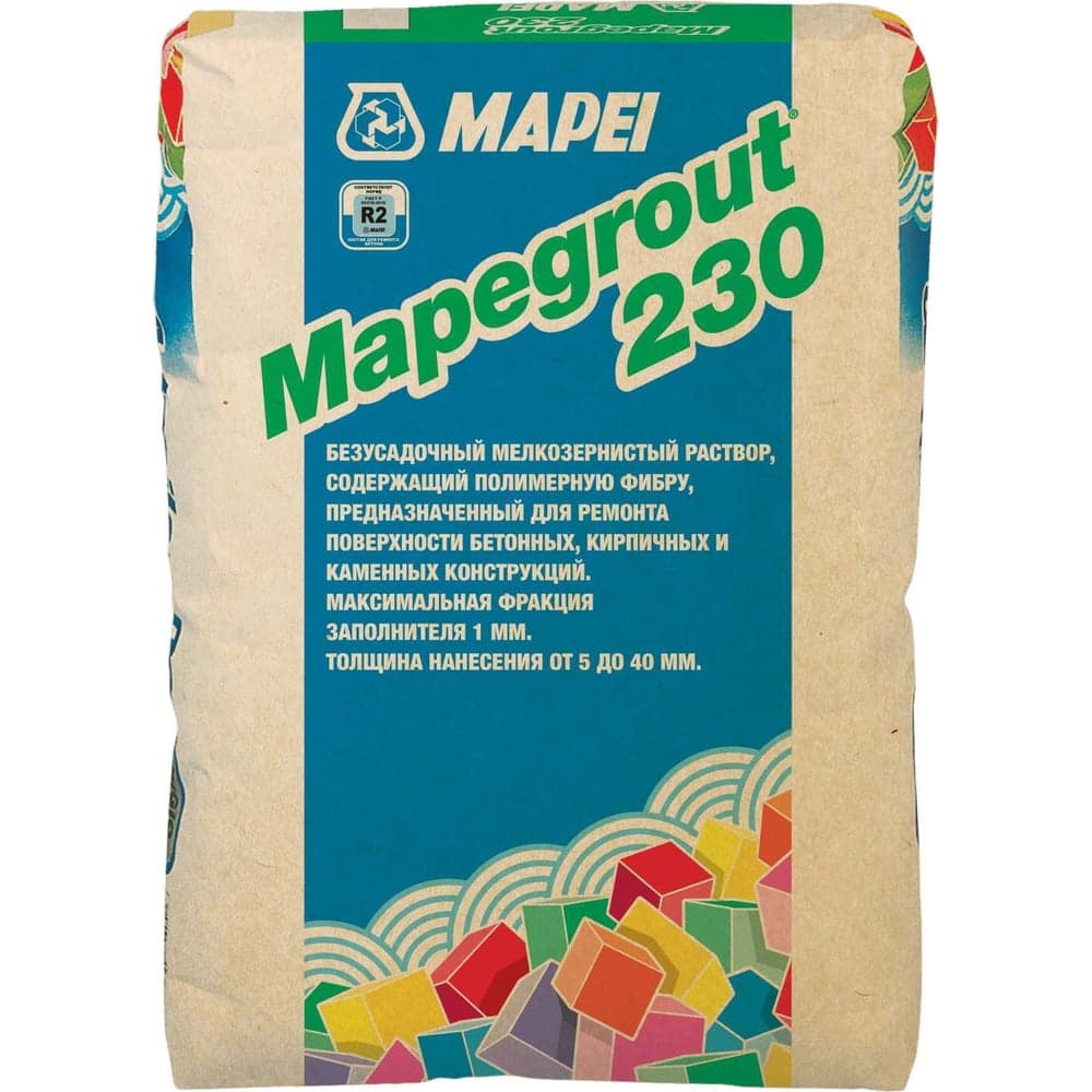 Ремонтный состав MAPEI MAPEGROUT 230 25 кг 1342525