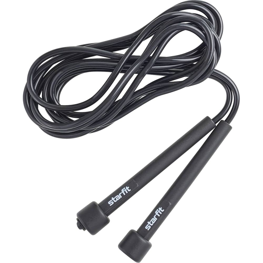 Скакалка Starfit RP-101 черный, 3м ЦБ-00001523