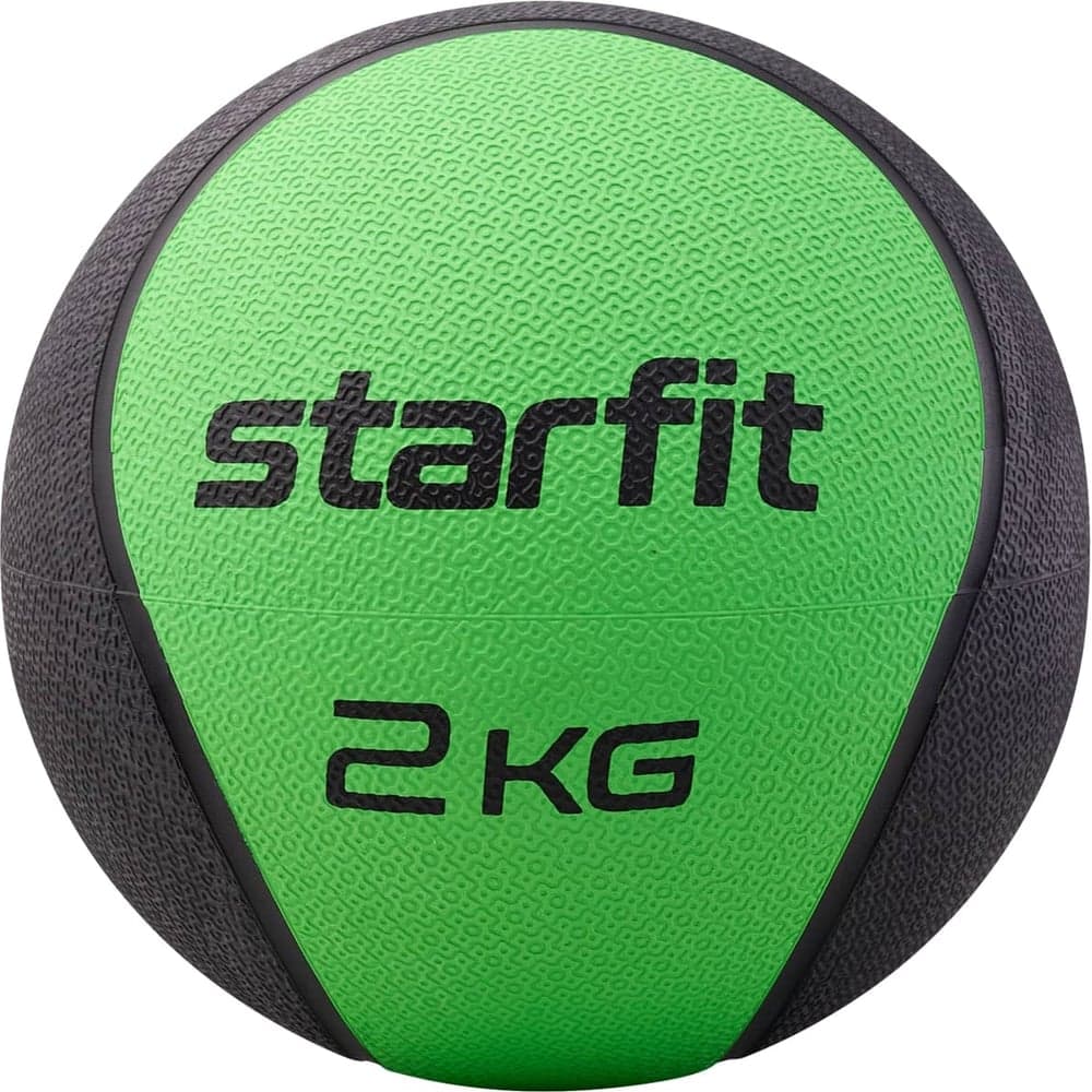 Медбол высокой плотности Starfit GB-702 2 кг, зеленый УТ-00018935