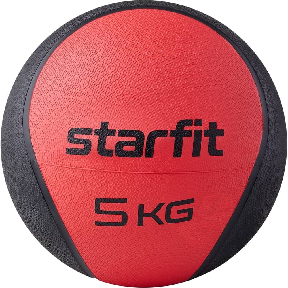 Медбол высокой плотности Starfit GB-702 5 кг, красный УТ-00018938