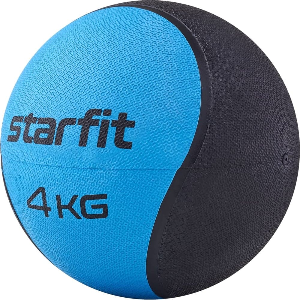 Медбол высокой плотности Starfit GB-702 4 кг, синий УТ-00018937