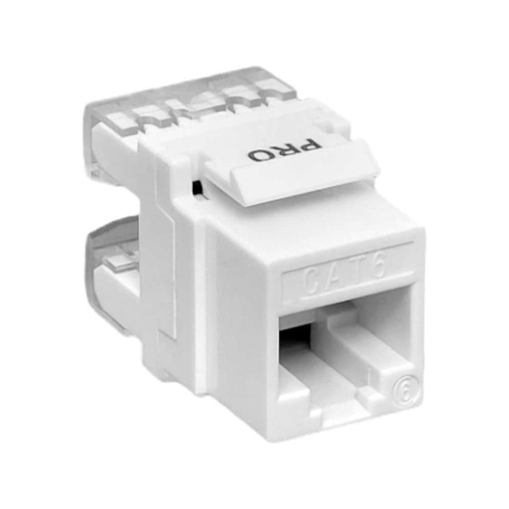 Модуль Keystone EKF teracom pro cat.6 rj-45 неэкранированный 110 idc 180 градусов белый TRP-KSTN-180D-6UTP-WH
