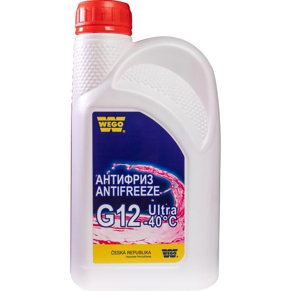 Антифриз G12 Ultra готовый к применению 1 л WEGO 4627089060730