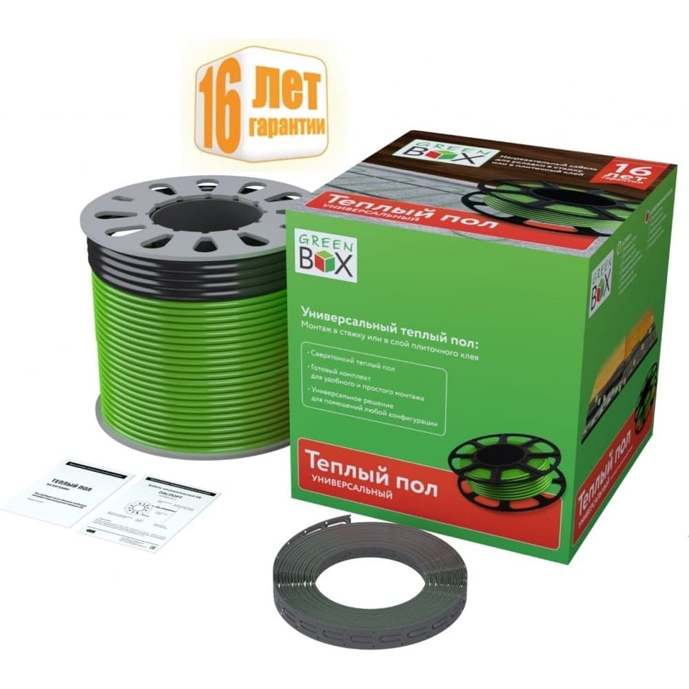 Нагревательный кабель Теплолюкс "Green Box" GB 82,0 м/1000 Вт 100035655700