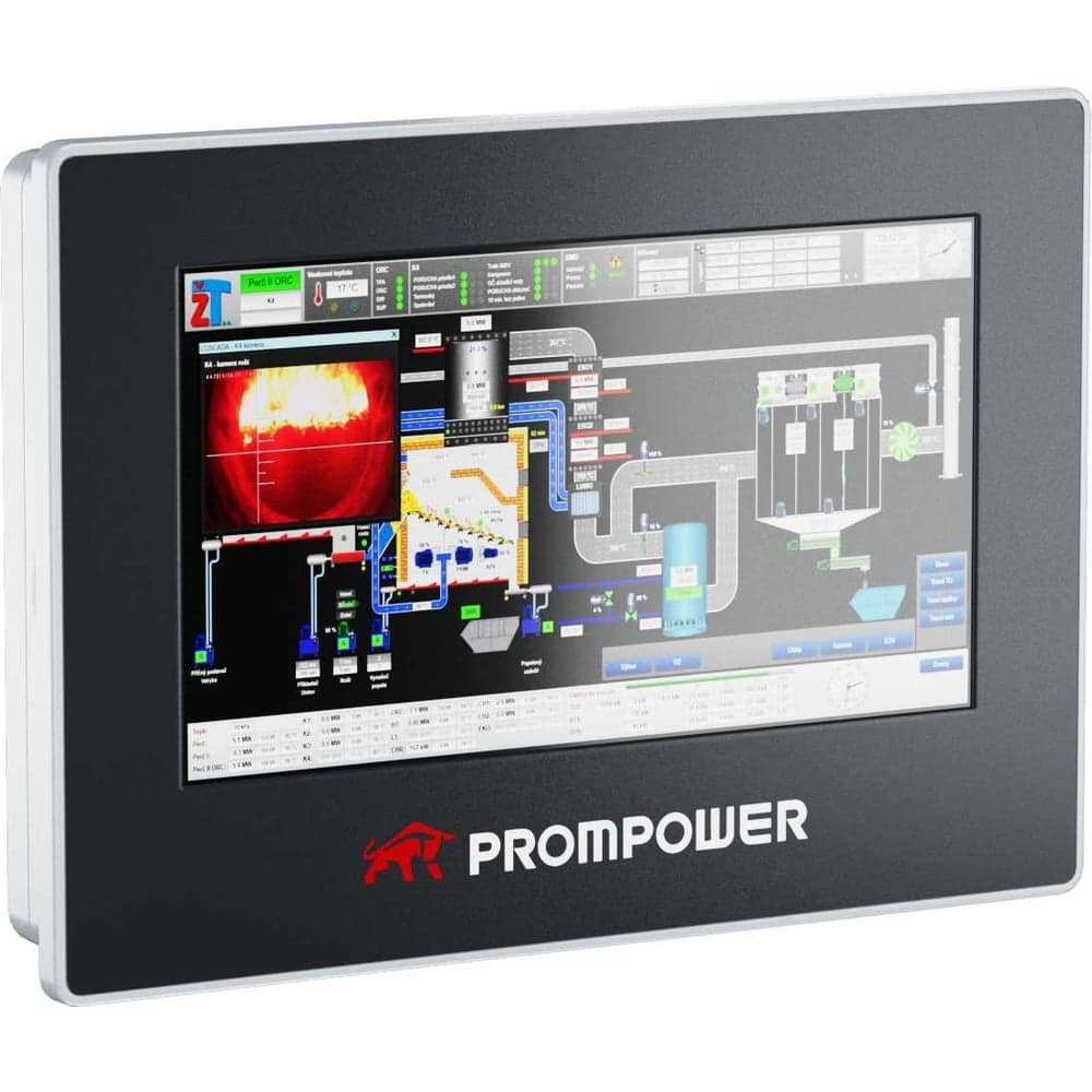 Панель оператора Prompower ph1 диагональ 10,2". экран tft разрешение 1024x600. сетевые подключения rs232,rs422/rs485, ph1-102s-f PH1102SF