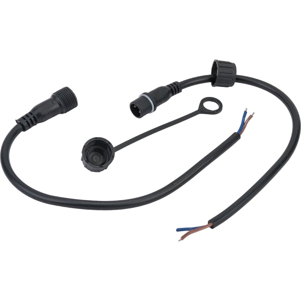 Коннектор TEAMPROF папа-мама, 2 pin, черный TPF-MF2-60/2-B