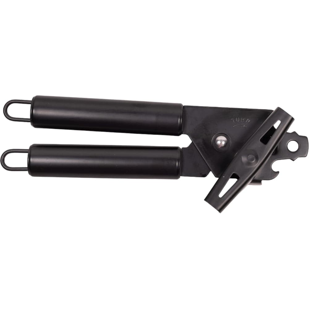Консервный нож Mallony classico nero нержавеющая сталь, черный, non-stick (раб часть) 105274