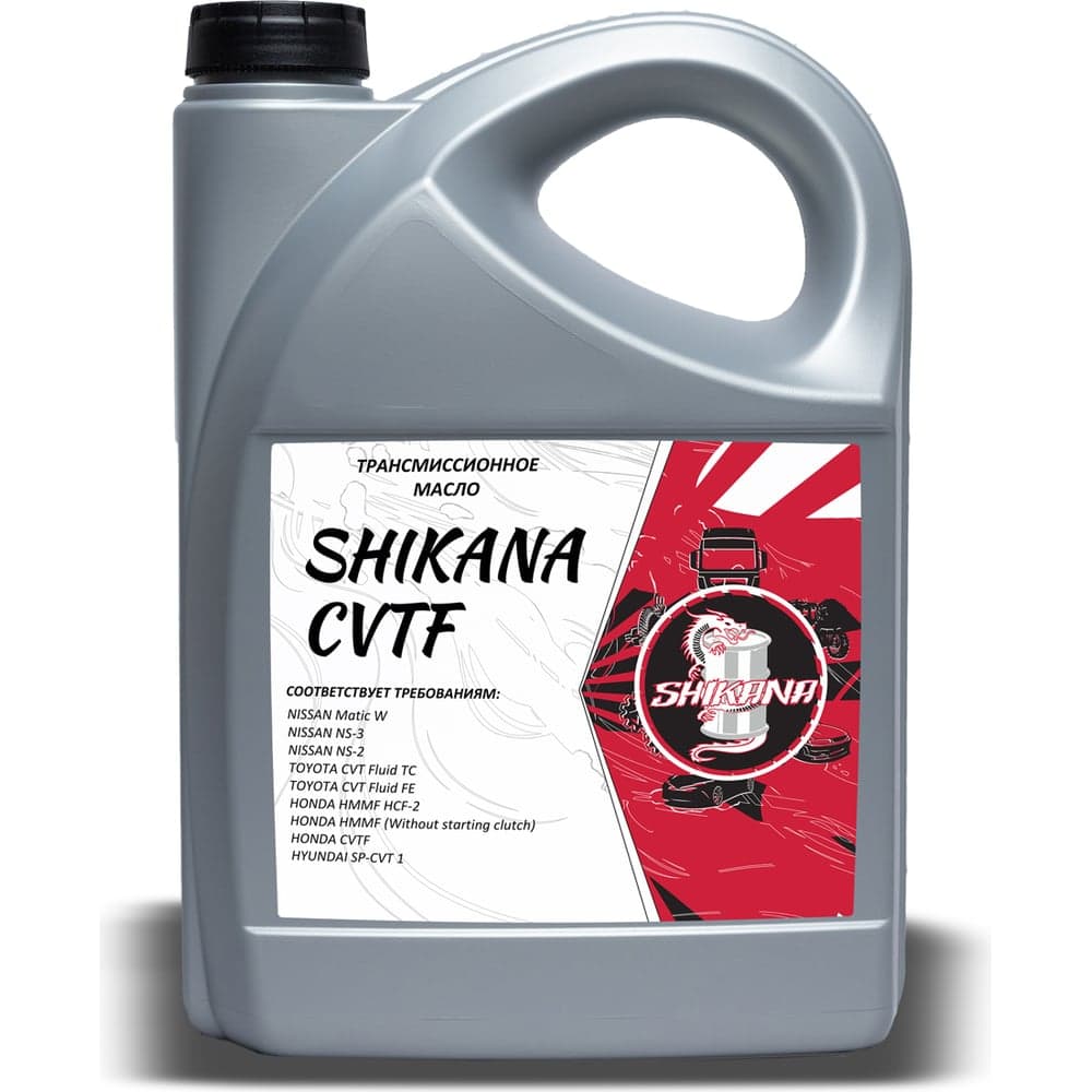 Трансмиссионное масло SHIKANA TN CVTF 5 л 78822