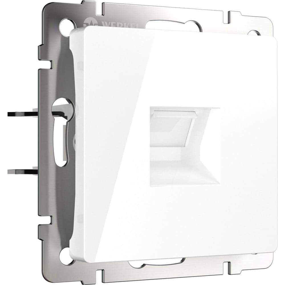 Телефонная розетка WERKEL WL01 RJ 11 белая a028832