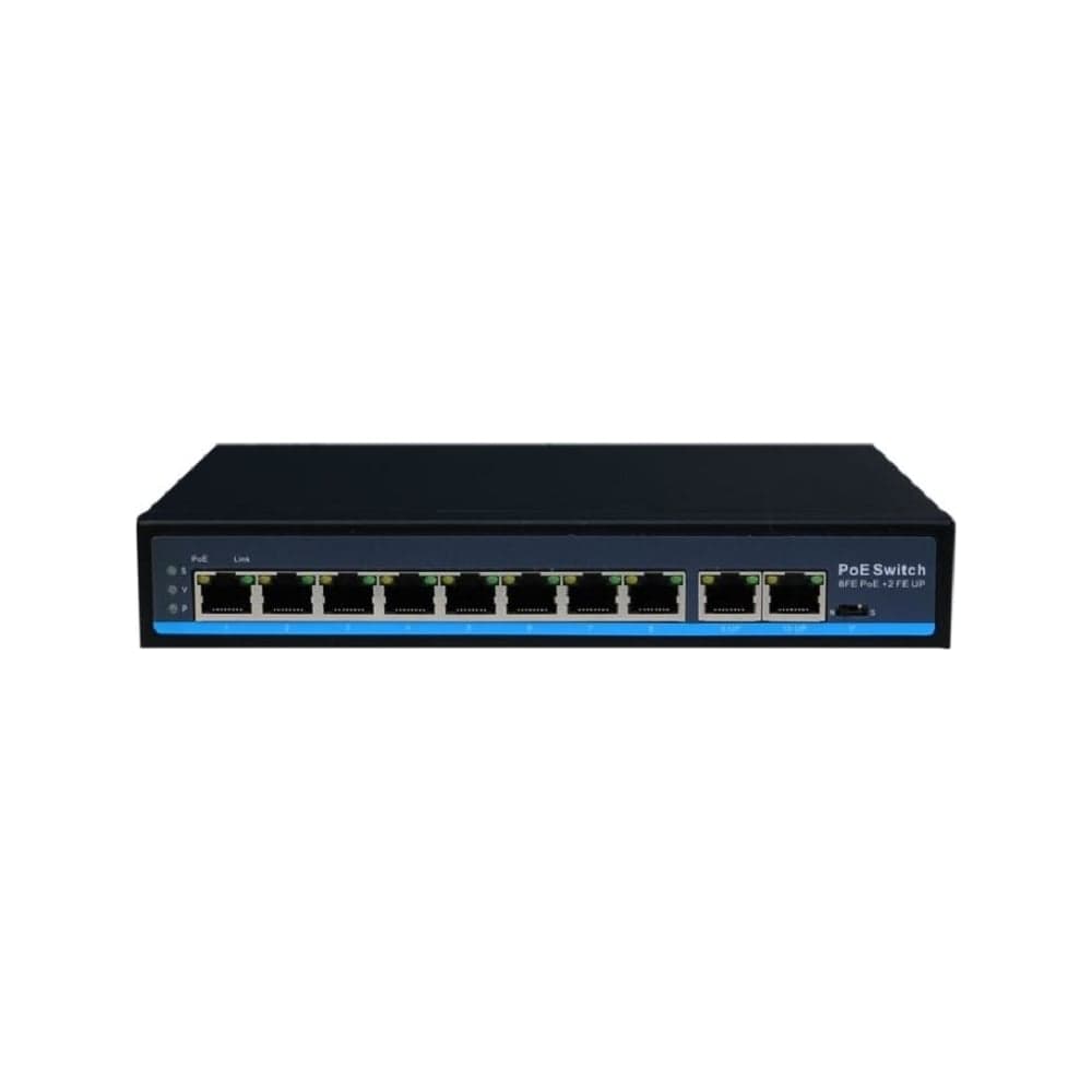 Коммутатор Giraffe 8PoE 2UpLink 10/100Мб GF-AC0820PoE gf0467