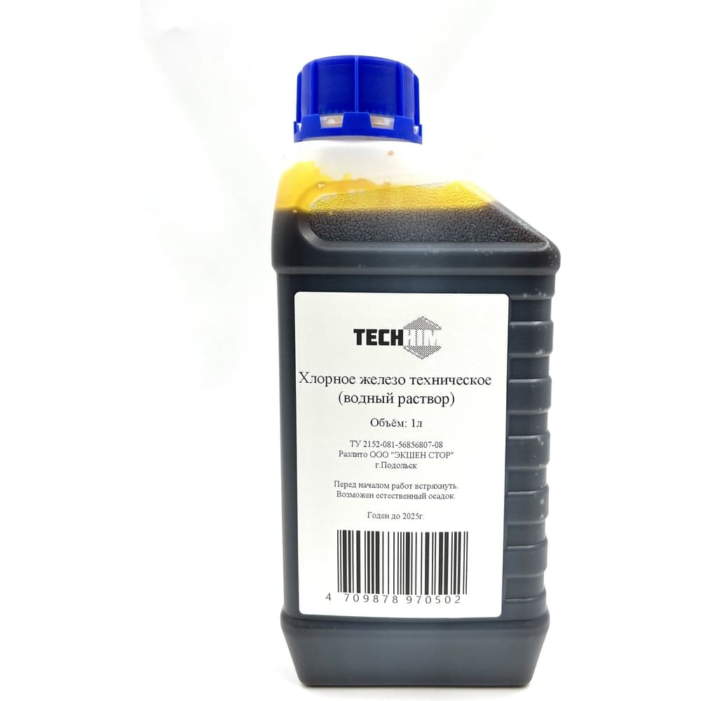 Хлорное железо жидкое 1 л TECHHIM TH-ZHFECL-1000