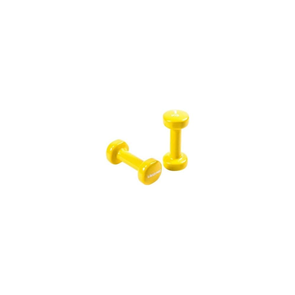Гантели LIVEPRO для аэробики Colored Studio Dumbbell, 1 кг, желтый NL LP8076-1 YL-00-00