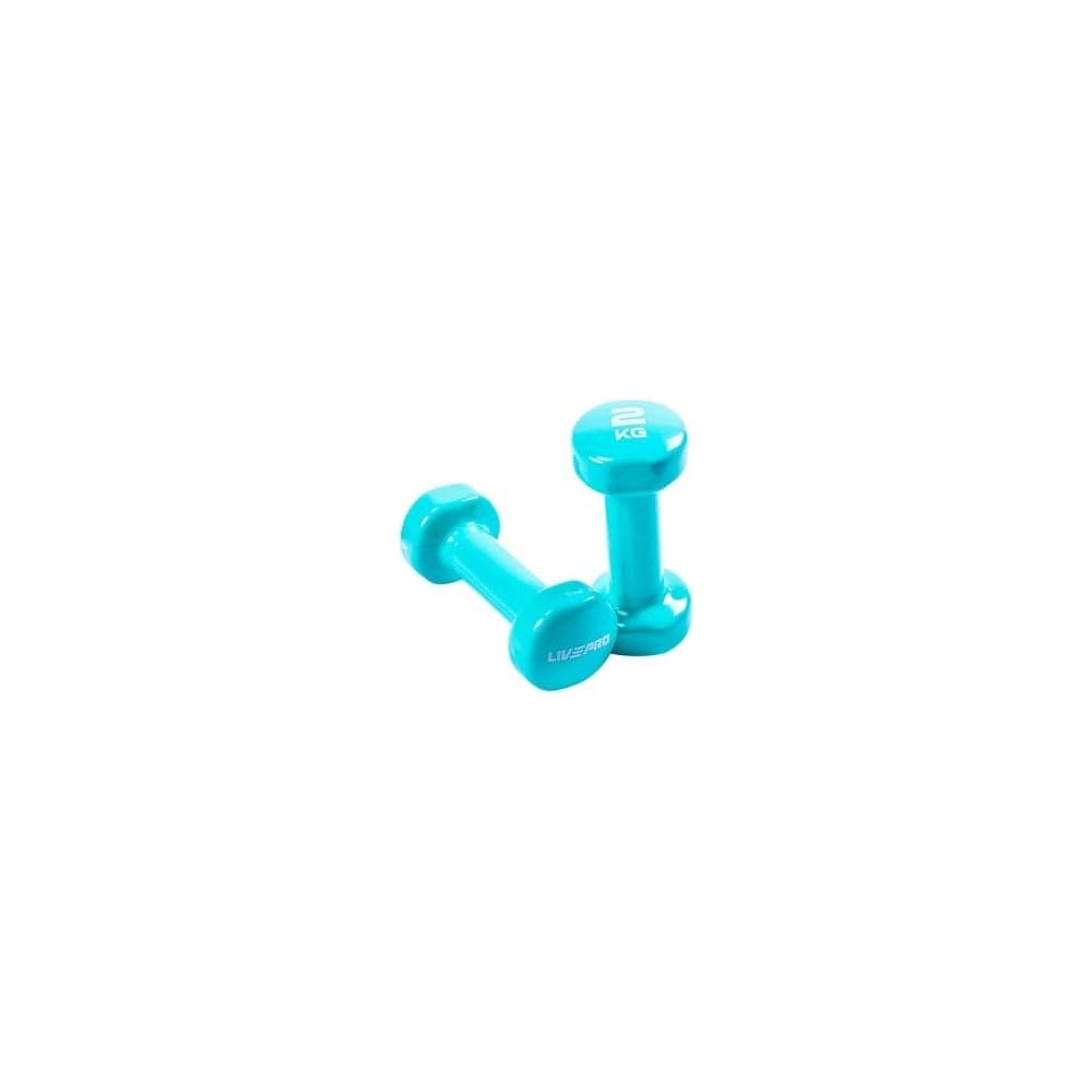 Гантели LIVEPRO для аэробики Colored Studio Dumbbell, 2 кг, синий NL LP8076-2 BL-00-00