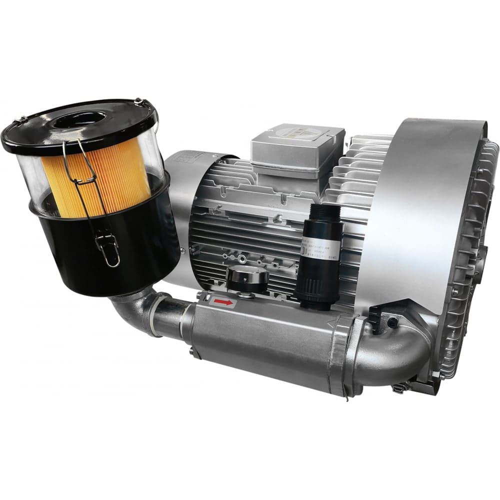Вихревой вакуумный насос dm-vp5500s, 5,5 квт, -50 кпа, 320 м3/час (2-ступ.) Delta Machinery 05-1413