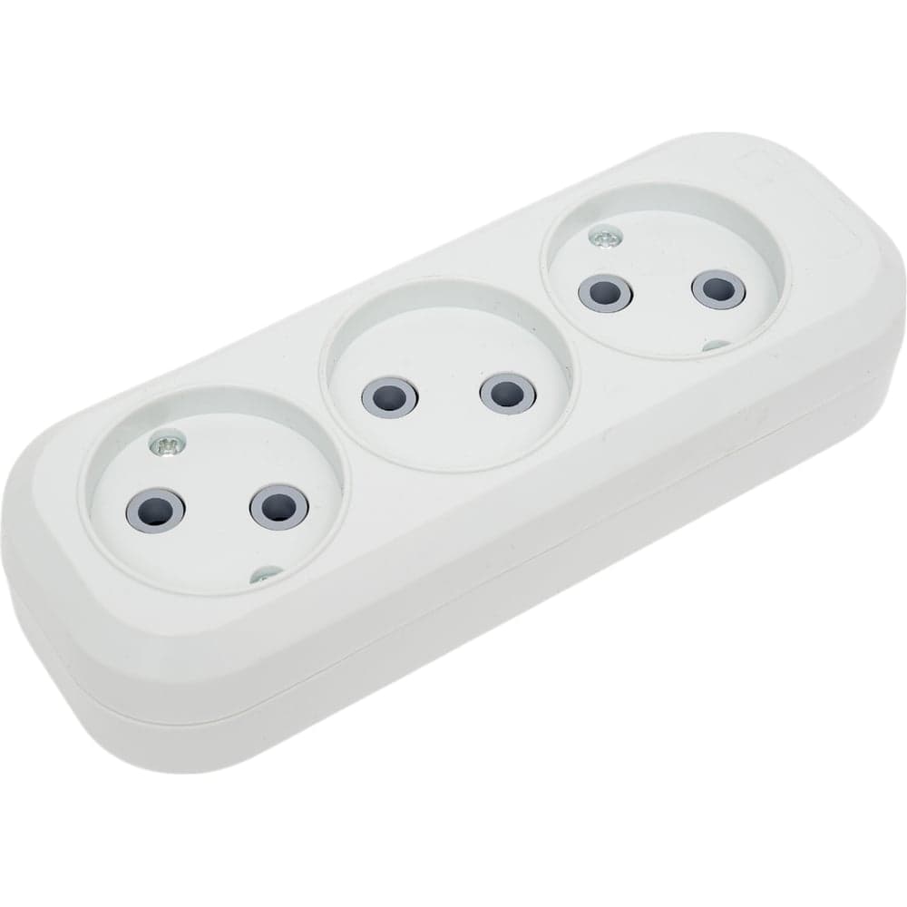 Колодка IN HOME У-3-GRAND 3-х местная 5030 4690612000473