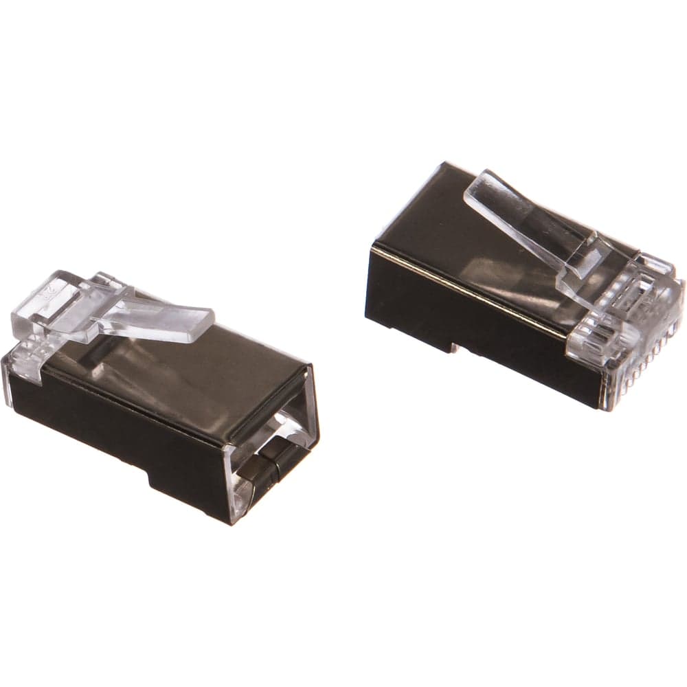 Вилка Cablexpert RJ-45 8P8C универсальн кат.5e экранирован контакты 30мкр 10шт PLUG5SP/10