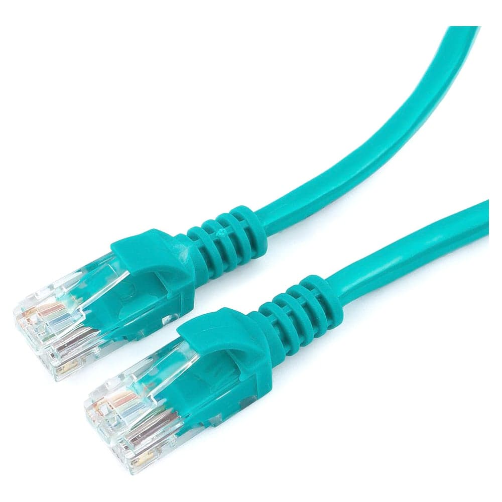 Многожильный патч-корд Cablexpert UTP кат.5e 0.25м, литой, зелёный PP12-0.25M/G