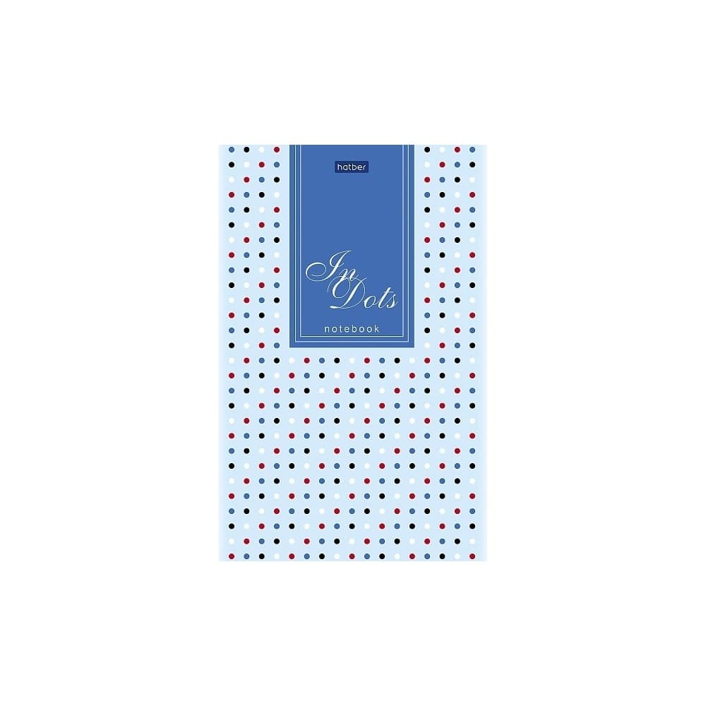 Блокнот Hatber Premium In dots 50 л, А5, 70 г/кв.м, в точечку, обложка мелованная бумага, глянцевая ламинация, 88 шт в упаковке 060399