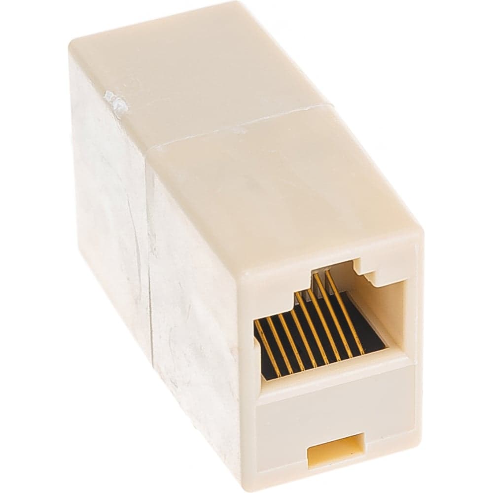 Соединитель Cablexpert RJ-45F/RJ-45F (кат.5e ), TA350/1