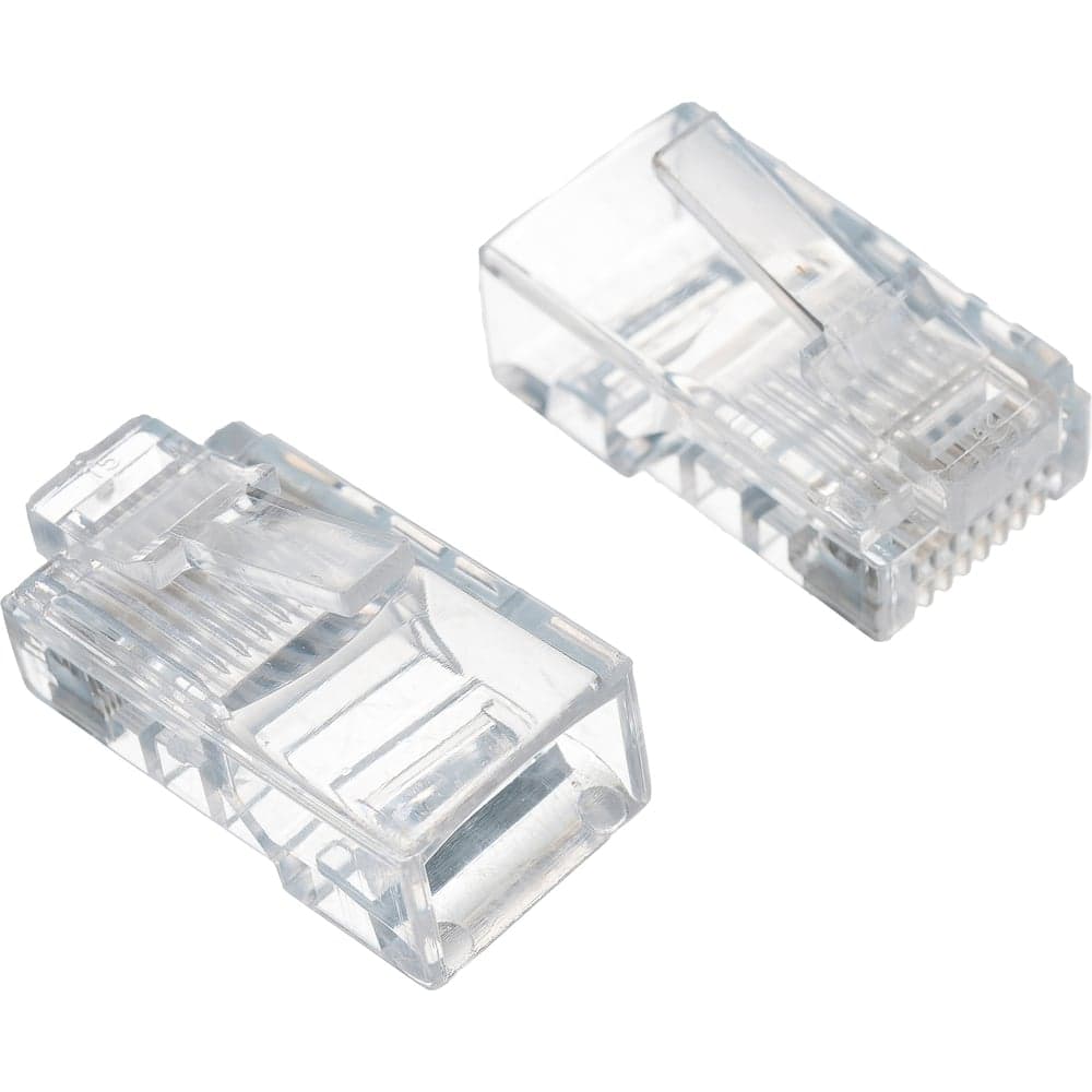 Вилка Cablexpert RJ-45 8P8C универсал кат.5e. 6 мкр со сквозным отверстием 10шт LC-PTU-01/10