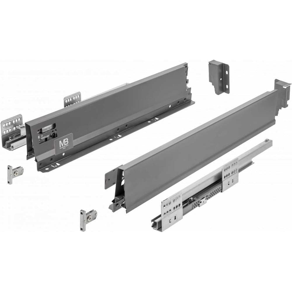 Ящик GTV MODERN BOX PRO l-400 низкий h84, антрацит PB-MBPRO-KPL400A