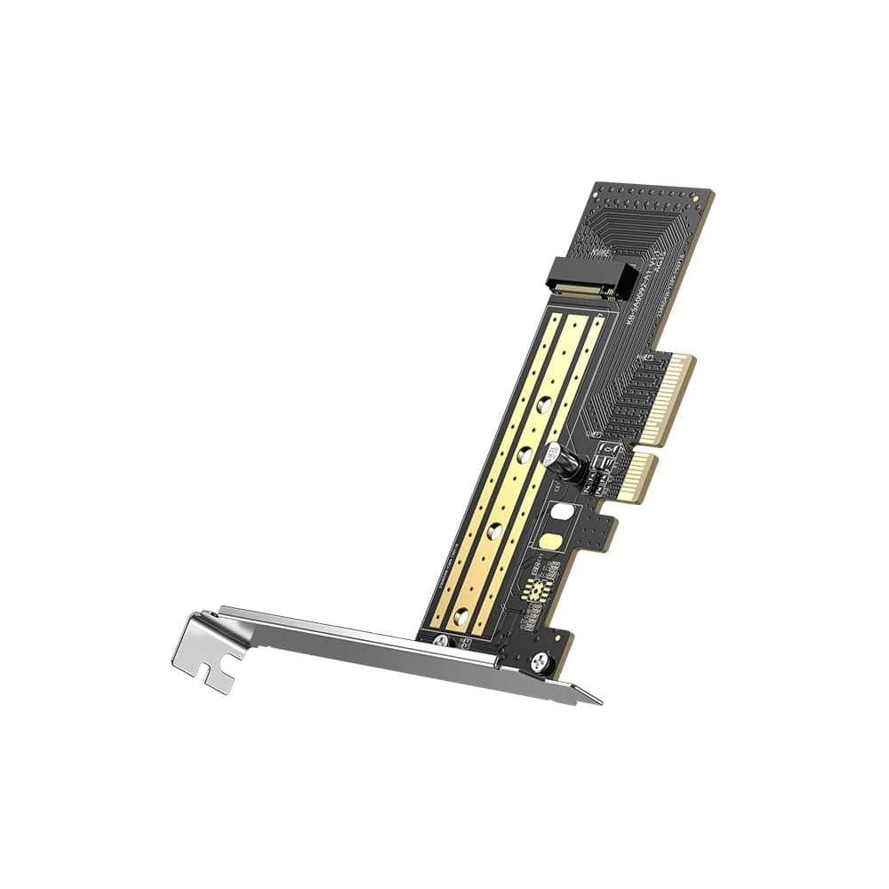 Адаптер-переходник Ugreen cm302 m.2 nvme to pci-e 3.0 × 4 expansion card, цвет: черный 70503