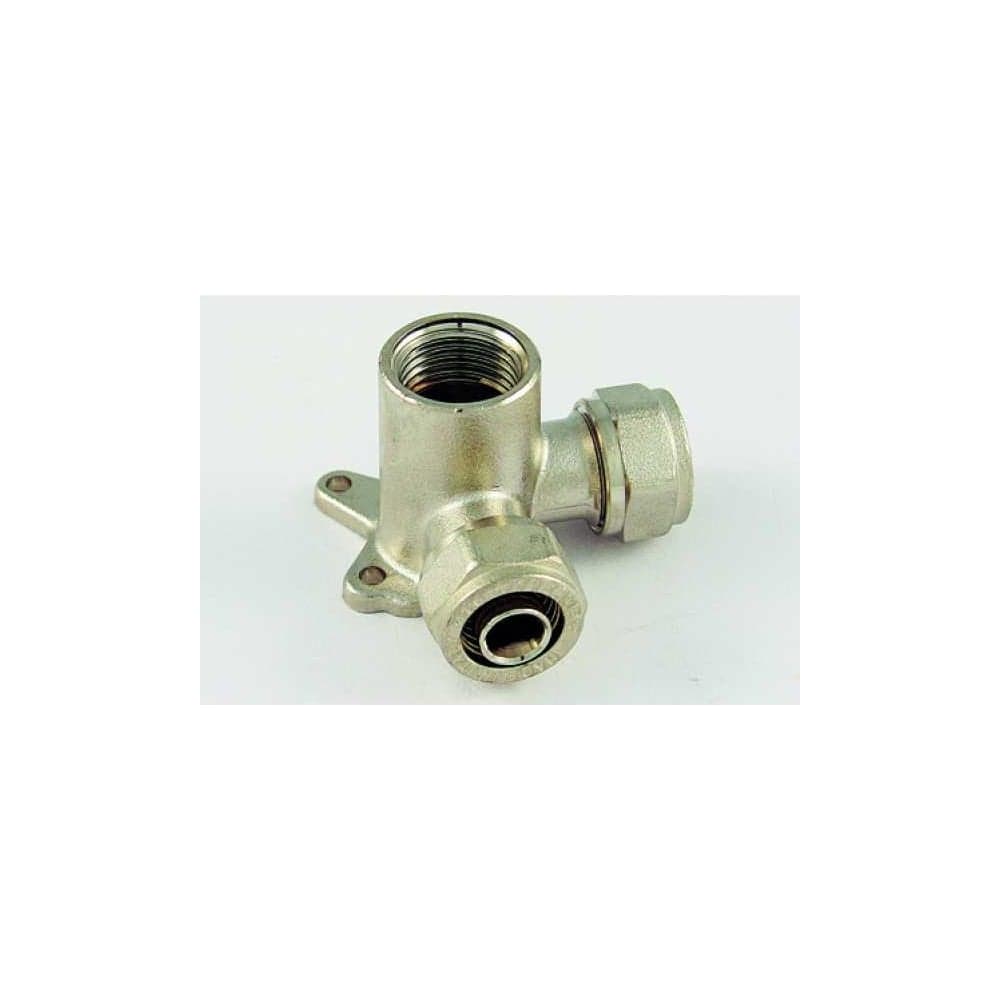 Водорозетка Tiemme 16х1/2" двухплоскостная (обжим) 1600063 / 1626N160416