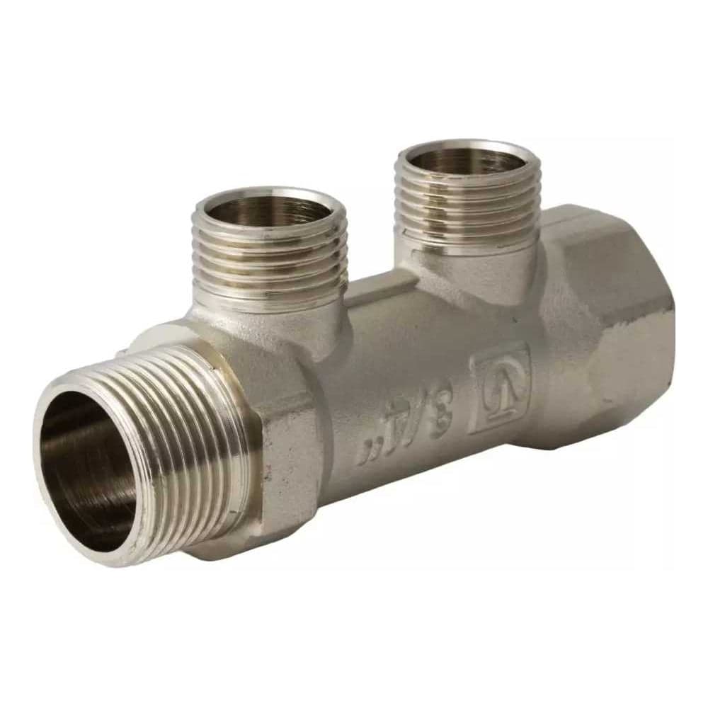 Коллектор VALTEC 3/4", 2 выхода х 1/2" нар. VTc.500.N.0502