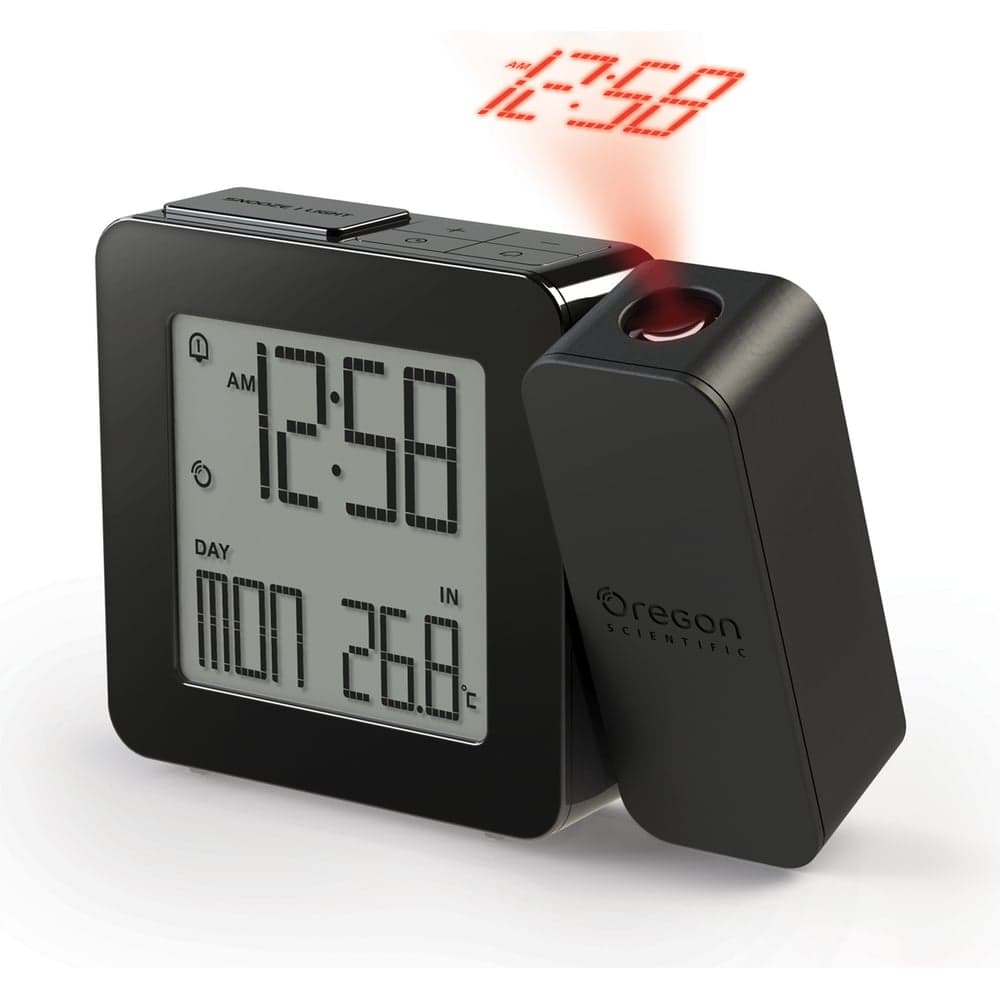 Проекционные часы Oregon Scientific черные RM338PX-b