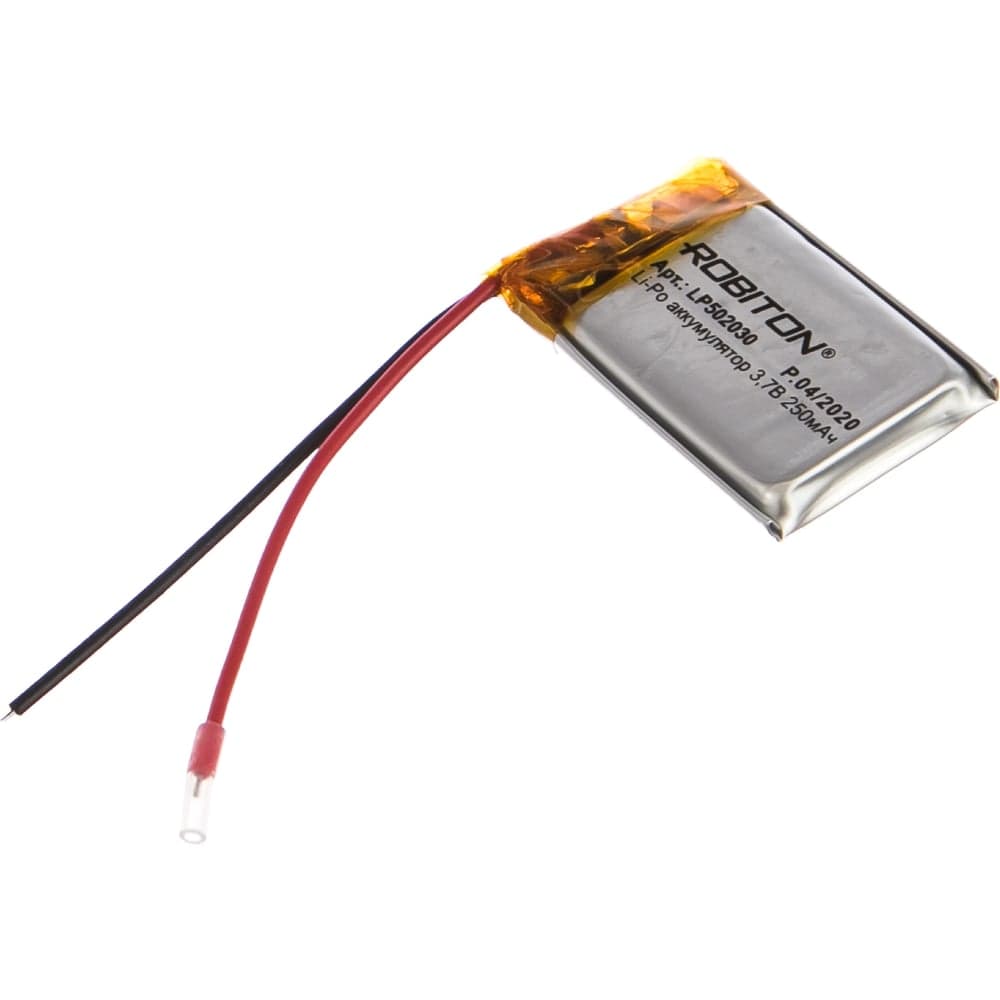 Аккумулятор ROBITON LP502030 3.7В 250mAh PK1 14063