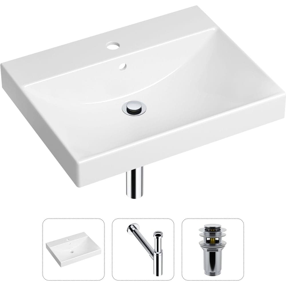 Врезная раковина для ванной, комплект 3 в 1 Lavinia Boho Bathroom Sink 21520576