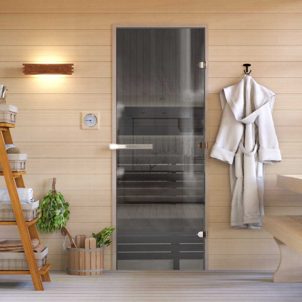 Дверь DoorWood графит. 2000x700 мм DW03503