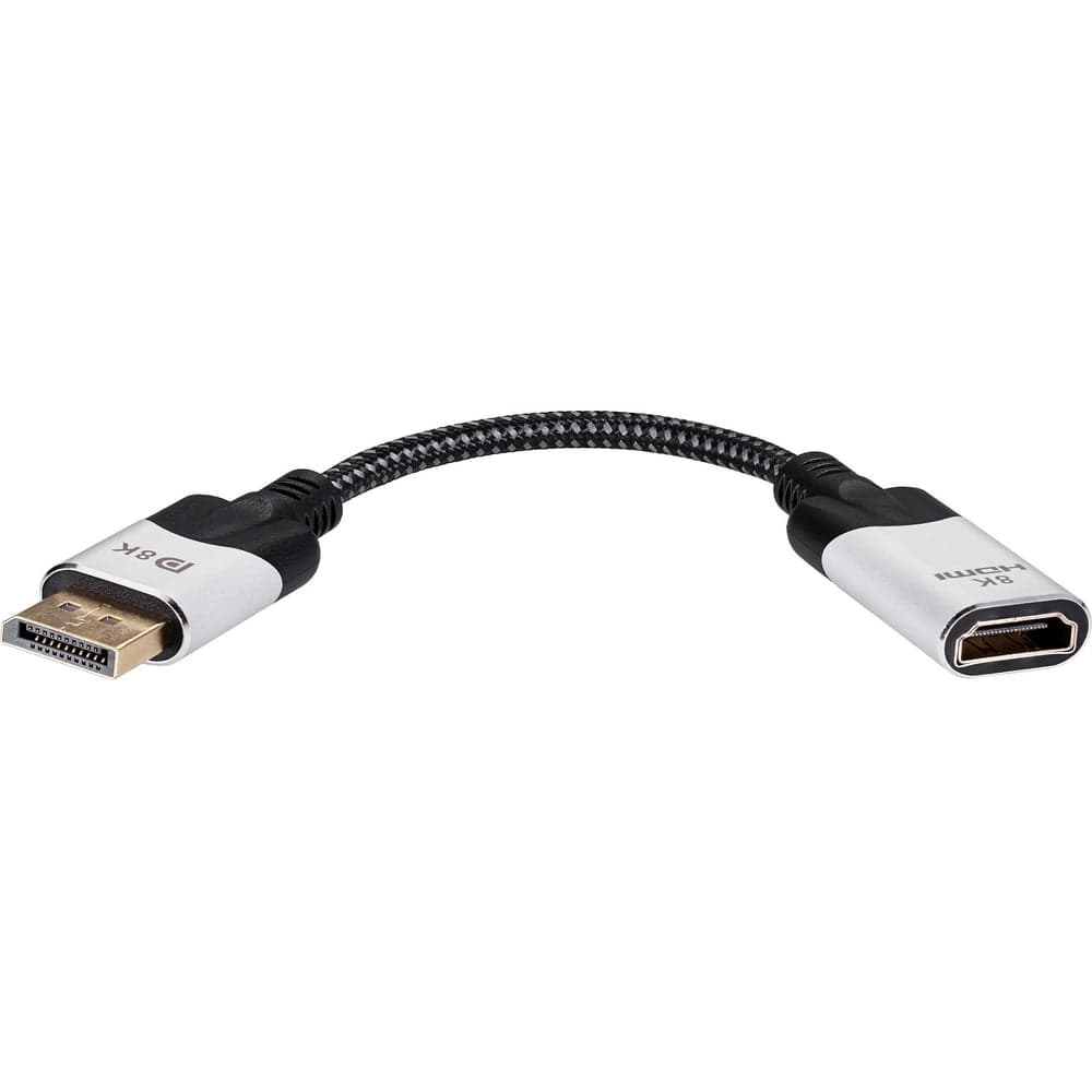 Адаптер VCOM displayport m - hdmi f 8k 60hz 0.15m CG6218M-0.15