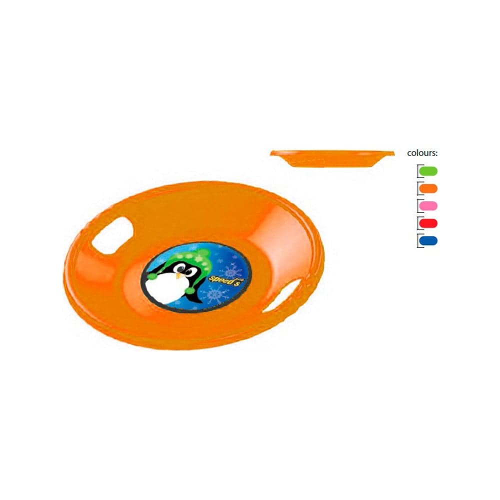 Ледянка Rusconnect Isto speed s 560х70 мм, оранжевый 612354