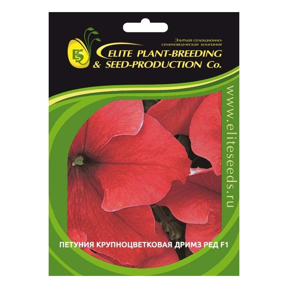Петуния крупноцвет дримз ред f1 70 шт эс мини ELITE PLANT-BREEDING & SEED PRODUCTION Co. 1999943408