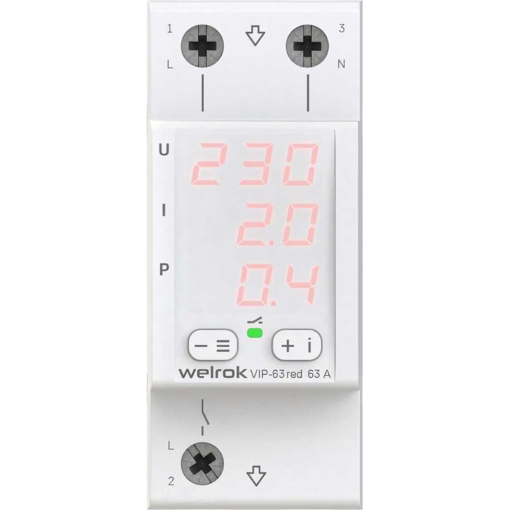 Многофункциональное реле Welrok VIP-63 red 4660251140342