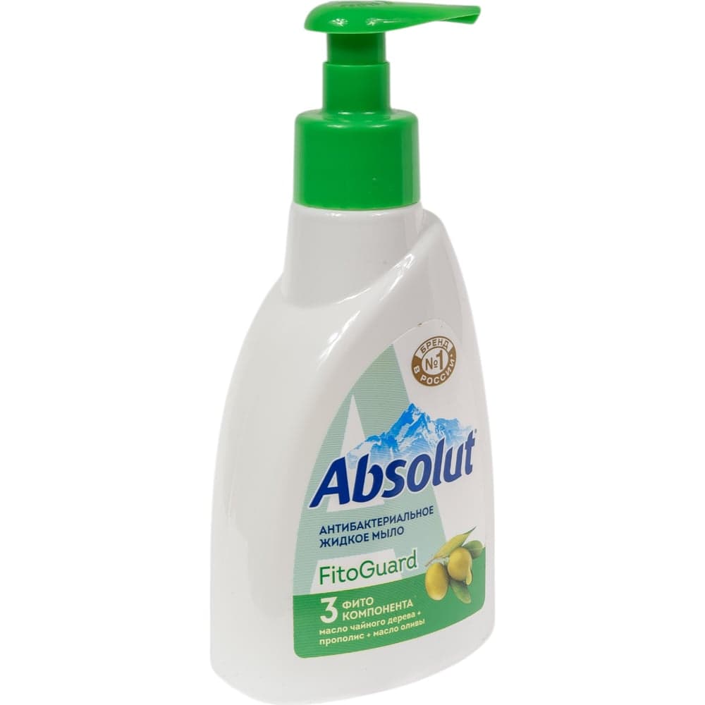 Жидкое мыло Absolut FitoGuard Белый чай и масло оливы, 250 г 5171/10