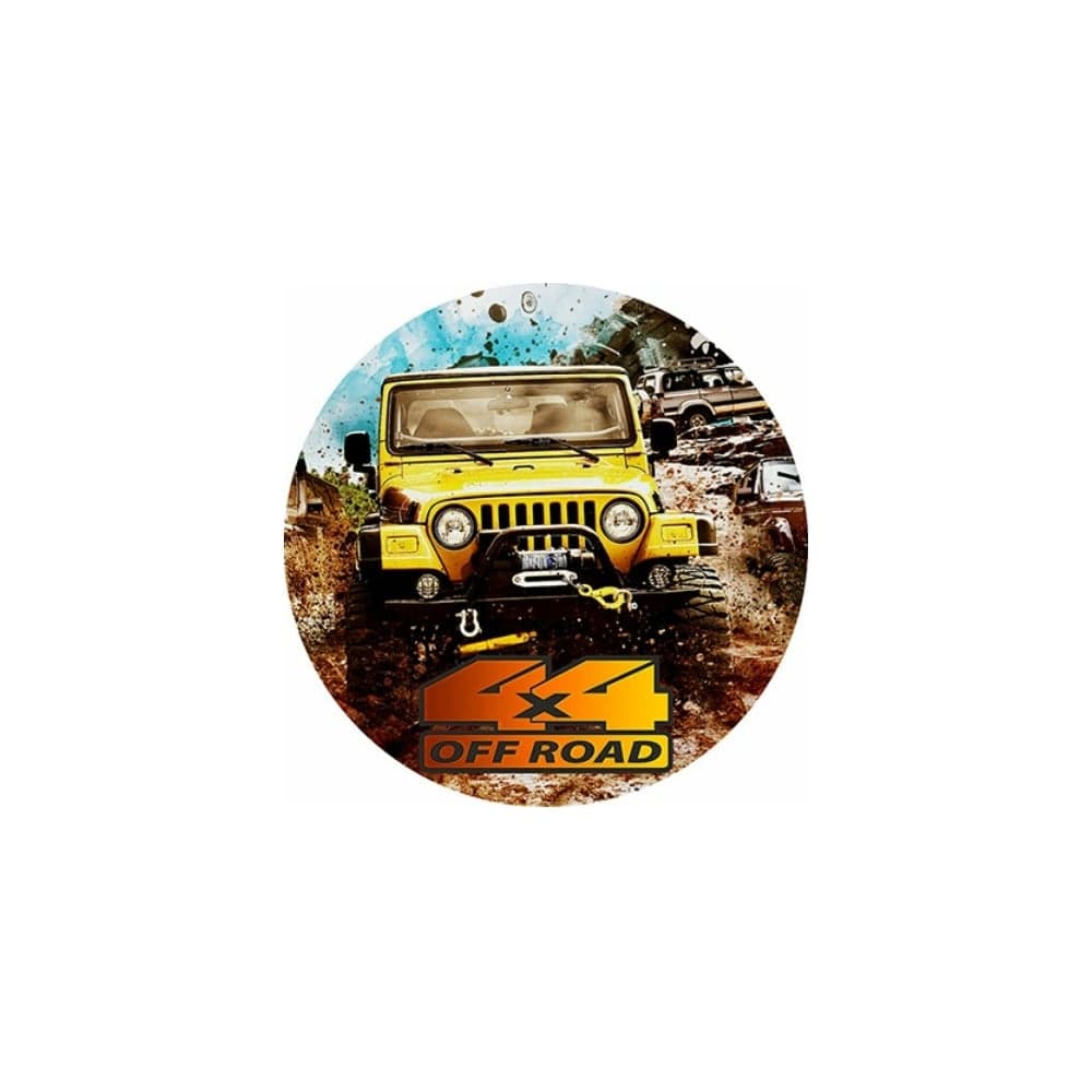 Чехол запасного колеса SKYWAY OFF ROAD R15 экокожа полиэстер S06301052