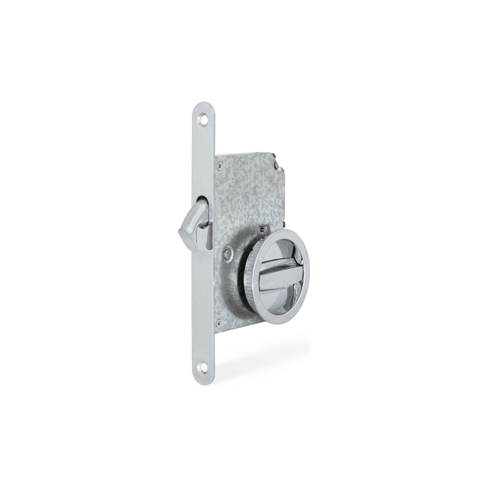 Ручка с замком для раздвижных дверей Palladium 03 BK CP 11948