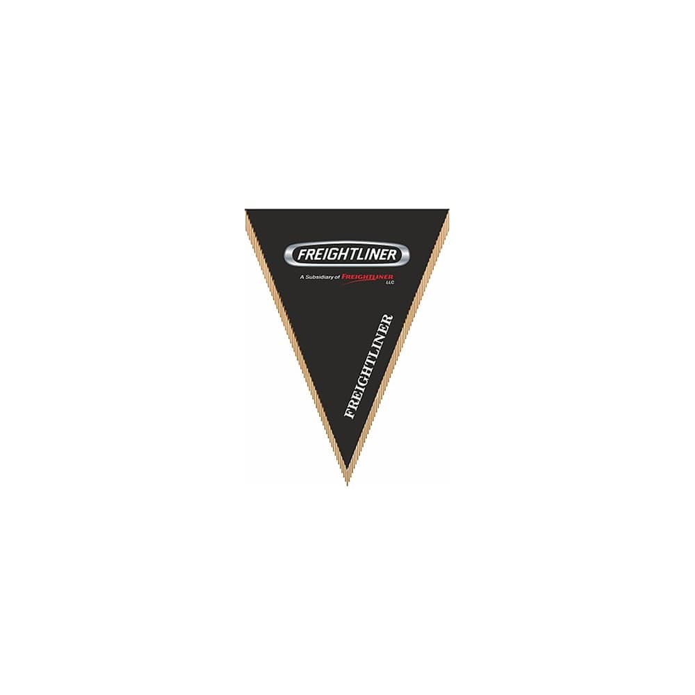 Треугольный вымпел FREIGHTLINER фон черный SKYWAY S05101024